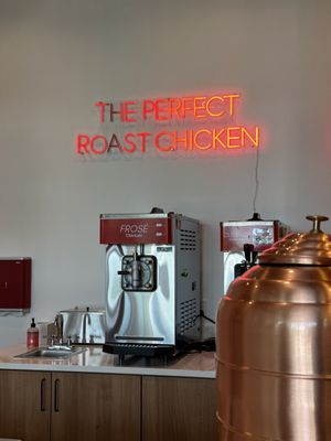 Frose' and  frozen custard machines!