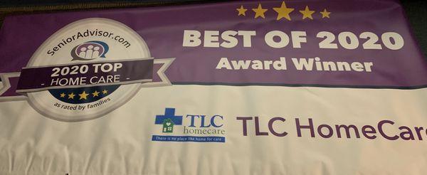 Best of HomeCare awarded by Senior Advisor.com