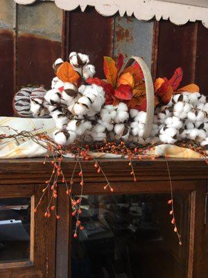 Fall display. Visit us to see more!!!