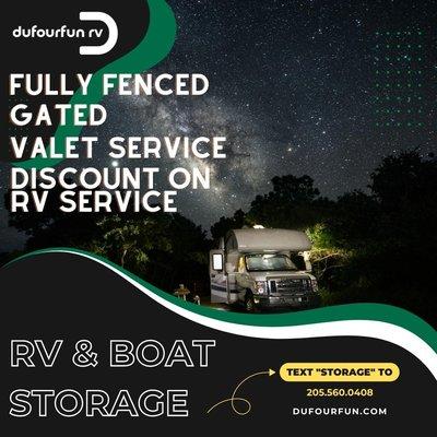 RV & Boat Storage!