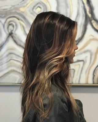 Balayage highlight