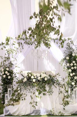 Ethereal Sweetheart Table Designed For Wendy & Rafael