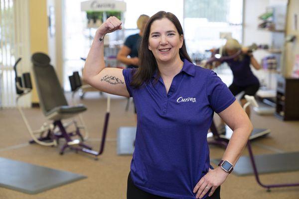 Meet Curves Red Bridge Owner, Sara.