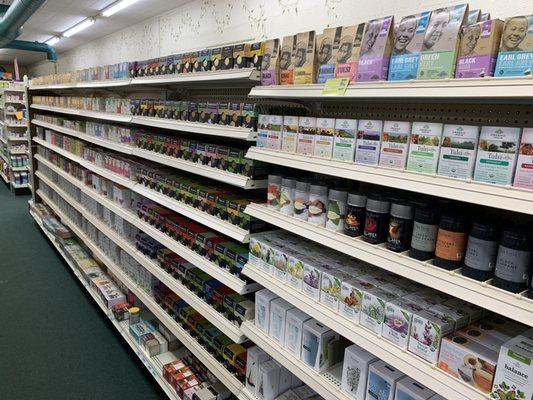 Large Selection of Teas