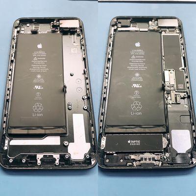 Replacing charging port on iPhone 7 plus.