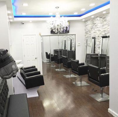 Hair salon done by us