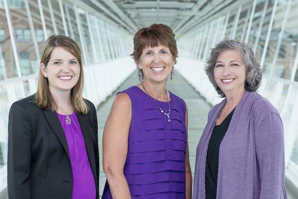 Integrity Integrated Team Ginny Wilson Peters (Center) Amy Kolner (Left) Shari Baker (Right)