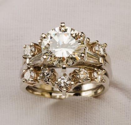 The engagement ring for you is waiting at Golden's!