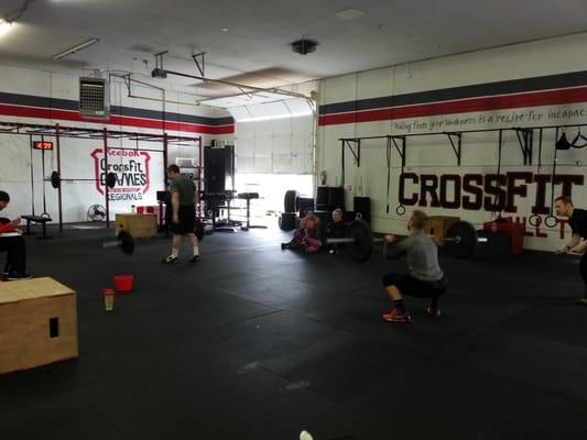 CrossFit Mill Town final 2014 Open Workout.