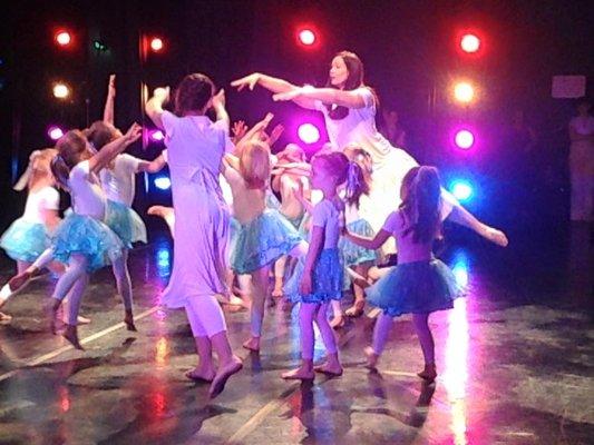 Children's dance performance in Ellen Eccles Theatre