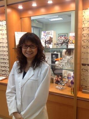 Dr. Grace Wong at the Pasadena location