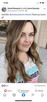 Subtle balayage