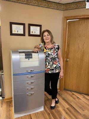 Cerec machine offers same day crowns