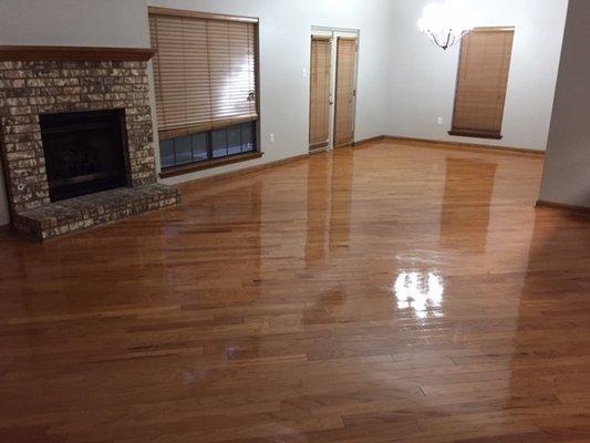 Wood Flooring Cleaning