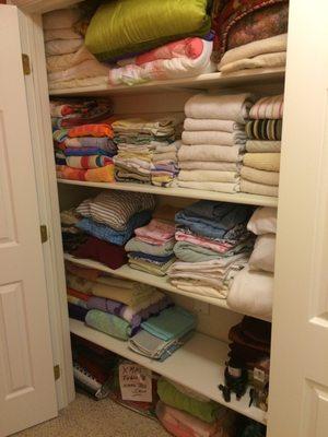 Linen Closet After