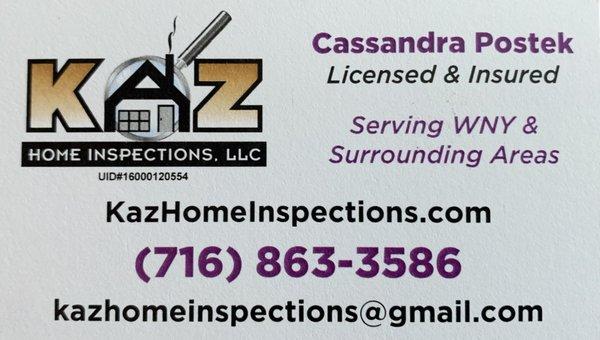 KAZ Home Inspections, LLC