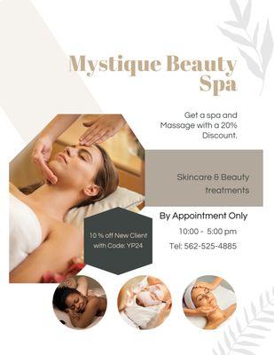 Beauty Discount for new clients