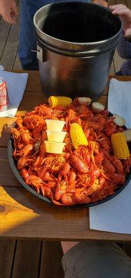 Crawfish & corn