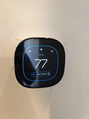 Ecobee Smart thermostat installation