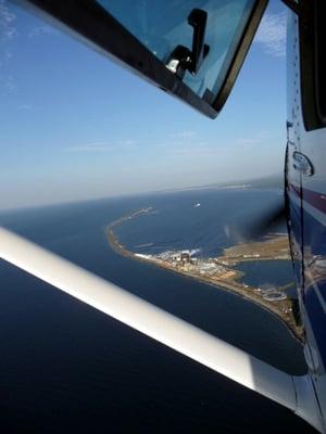 Ediz Hook, home of US Coast Guard Station, Port Angeles