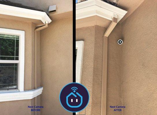 Nest camera install