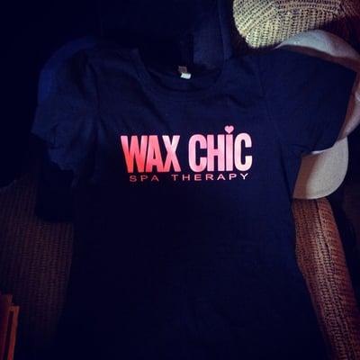 Wax Wednesday T-shirts. Purchase your T-shirt & receive a discount on all your services on Wednesdays.