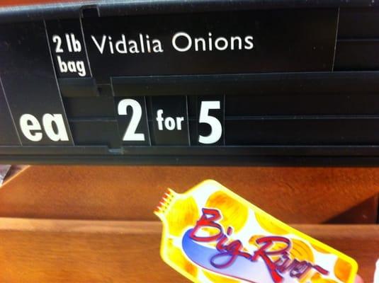 Onions grown in Mexico deliberately mid-labeled as American Vidalia onions