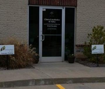 At Clinical Aesthetics of Tulsa you are able to pull right up to our front door. No searching for parking.