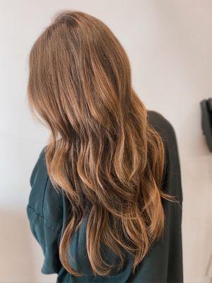 4 rows of 18" Bellami K Tip Extensions