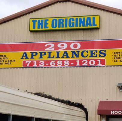 our New 290 Appliances logo!