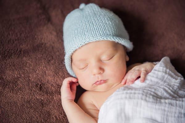 Newborn sleeping