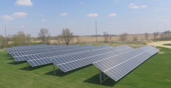 Solar Array at Rafter's - Lena, IL