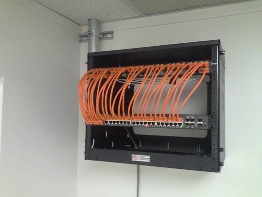 Small networks are no problem for ACS.  We are a licensed contractor.  CSL 812970