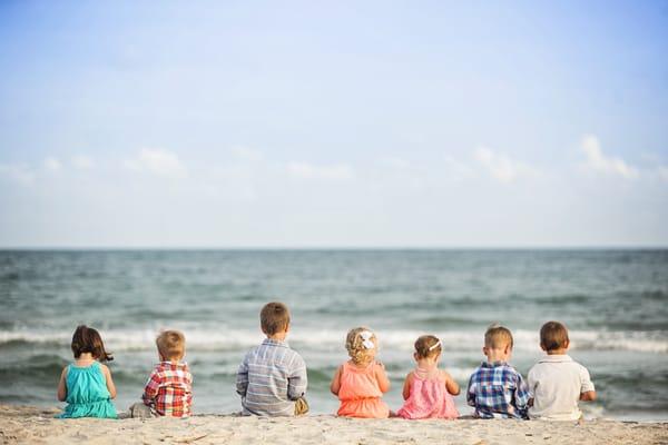 Fun Family Photo on the Beach!