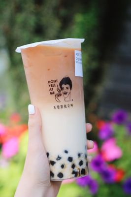 Traditional milk tea | (ig: @alisa.eats.food)