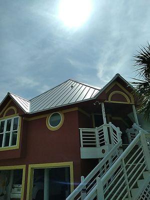 Job Completed 4/07/2021 Englert Standing Seam metal roof installation