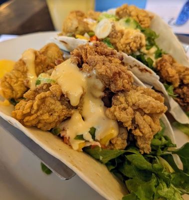 Oyster Tacos!