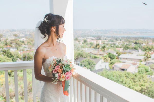 Loved this updo.