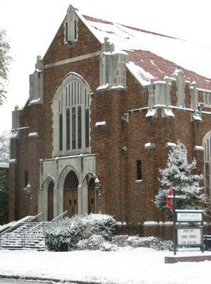 St. Luke's in the snow!