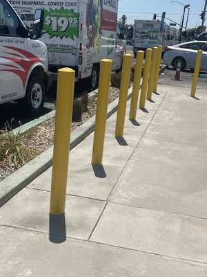 New Bollards