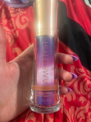 Amethyst facial tanner