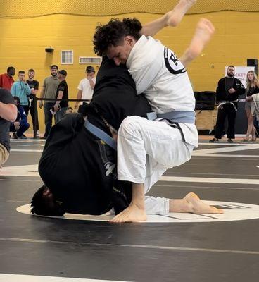 Training arm bars helps your competition