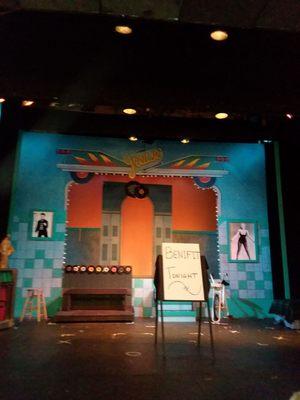 Set design for Grease, errrr Nunsense!!!