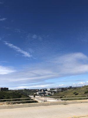 View from the bridge, 805 freeway