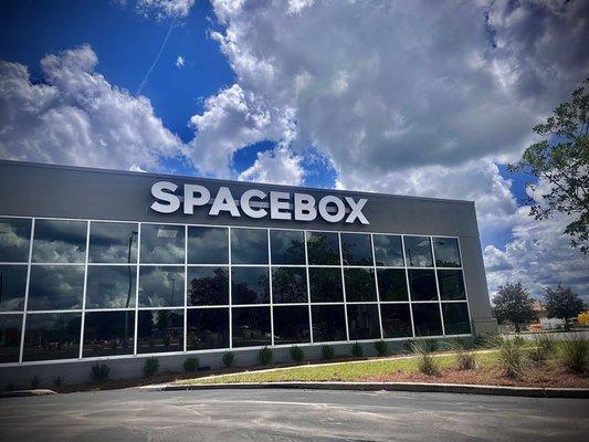 Exterior of Spacebox Laurel!