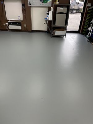 Concrete floor Paint and seal