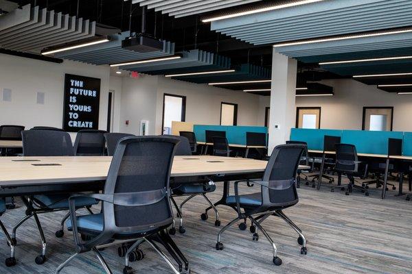 Coworker Open Desks and Dedicated Desks