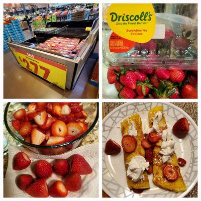 Driscoll's Strawberries from California Are The Sweetest.  I Bought at My Local Kroger in Macomb Michigan. 4/23/2024