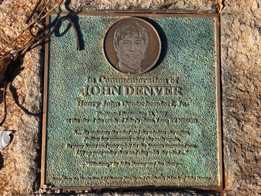 John Denver Memorial Rock