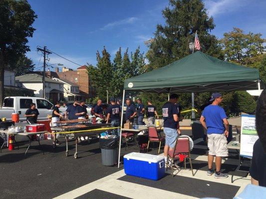 Rutherford Firehouse BBQ Sticks are worth coming here all by themselves!